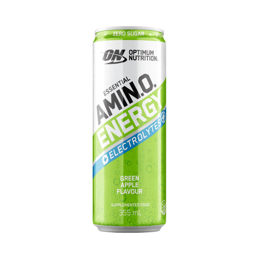 ON Amino Energy Sparkling 355ml Green Apple Front