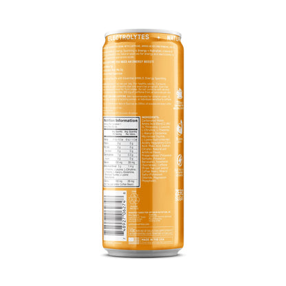 ON Amino Energy Sparkling Energy Drink 355ml Mango Pinelime Back