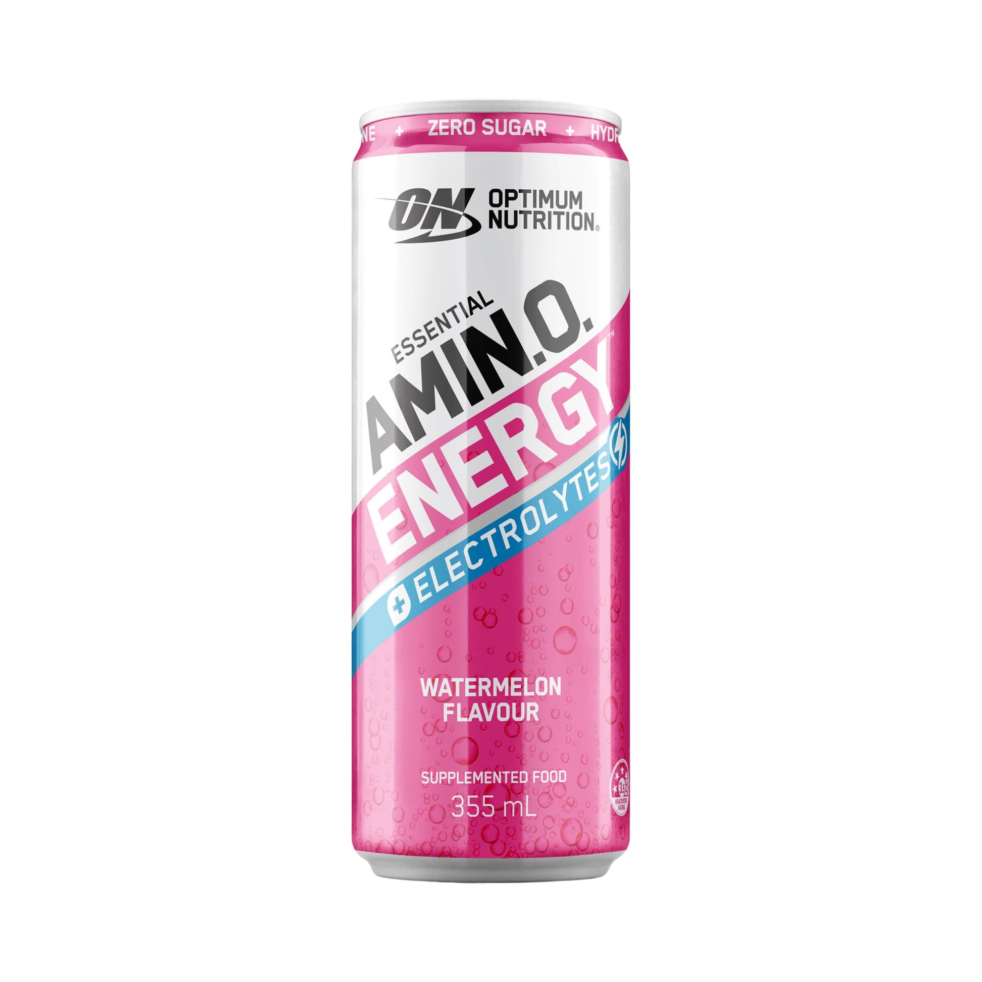 ON Amino Energy Sparkling Energy Drink 355ml Watermelon Front