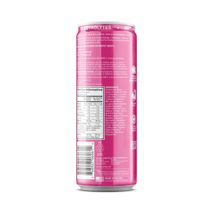 ON Amino Energy Sparkling Energy Drink 355ml Watermelon Back
