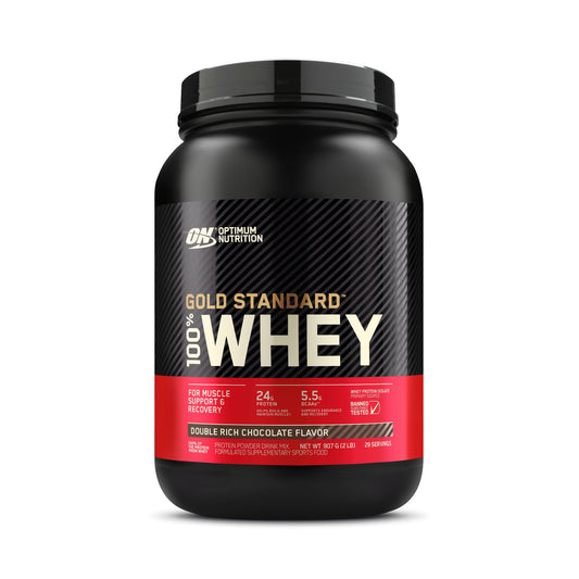 ON Gold Standard 100% Whey 909g - Double Rich Chocolate