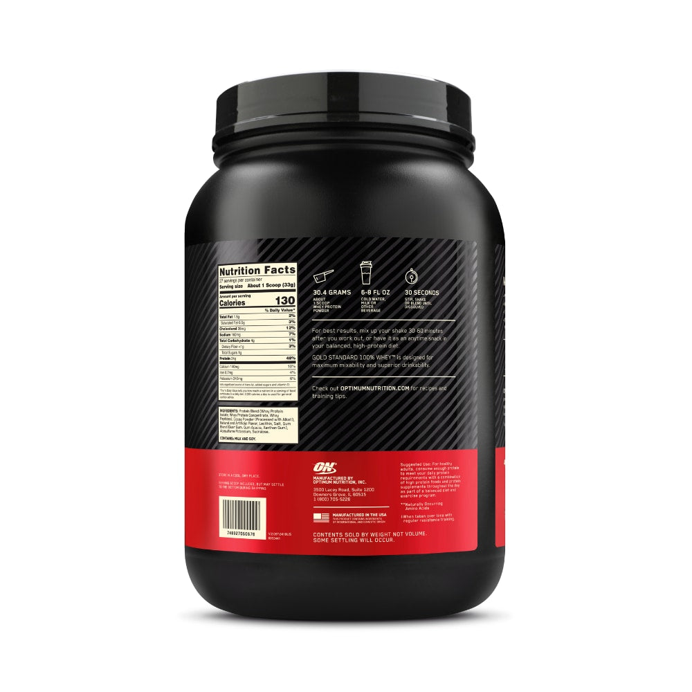 ON Gold Standard 100% Whey 909g - Chocolate Hazelnut