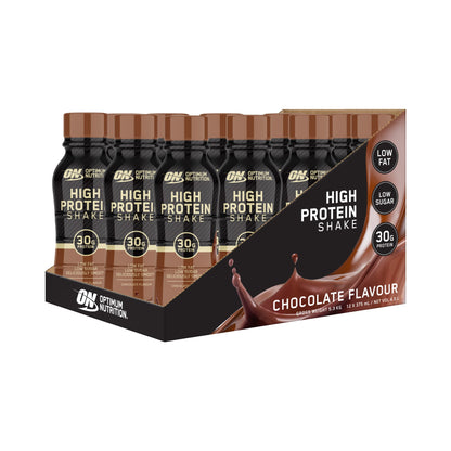 ON High Protein Shake 30g - 375ml Chocolate - 12 Pack