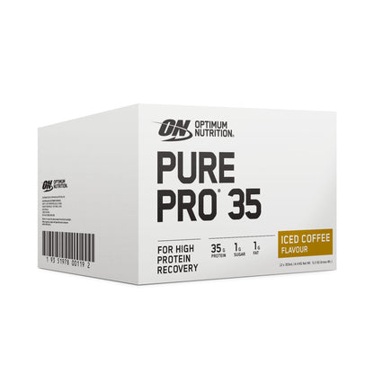 ON Pure Pro 35g Protein Shake 355ml Coffee - 12 Pack