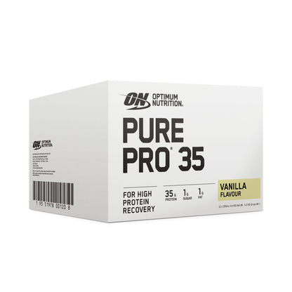 ON Pure Pro 35g Protein Shake 355ml Vanilla - 12 Pack