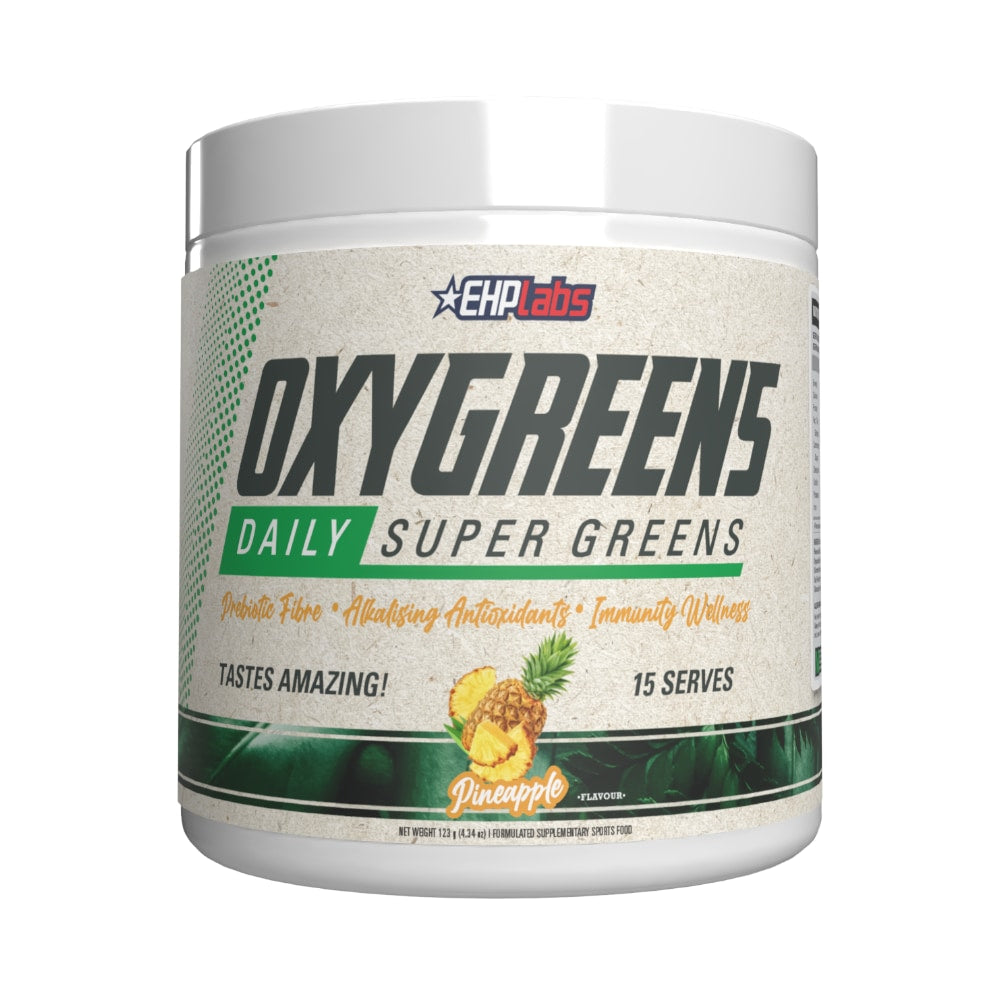 EHP Labs Oxygreens Daily Greens powder 15 serve Pineapple