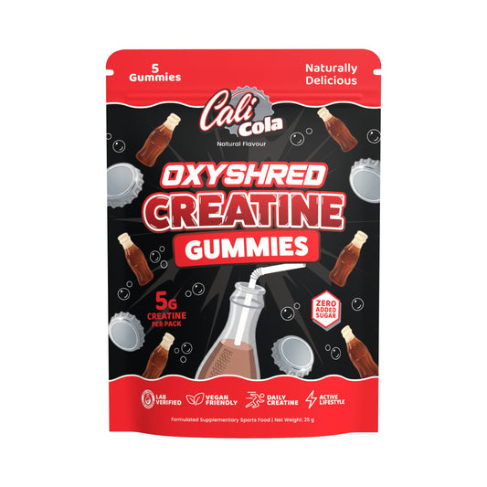 Oxyshred Creatine Gummies 15g sachet - Cali Cola - 15 pack