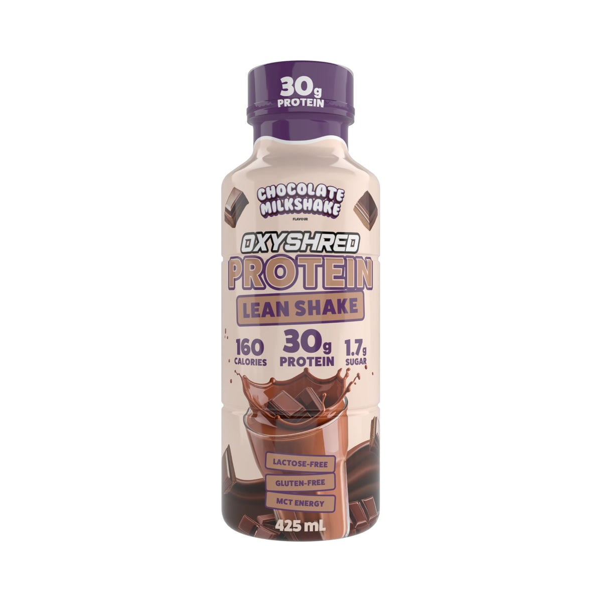 Oxyshred Protein Lean Shake RTD 425ml - 12 Pack – Fitness Vending