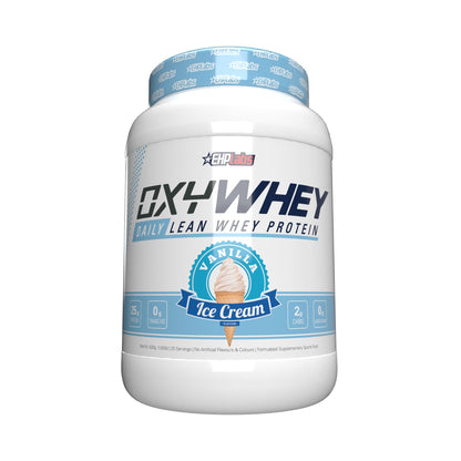 EHP Labs Oxywhey 2lb Lean Whey Protein Vanilla Ice Cream - 25 serve
