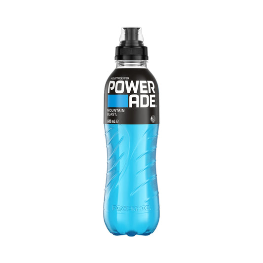 Powerade 600ml Flo Mountain Blast - 12 Pack