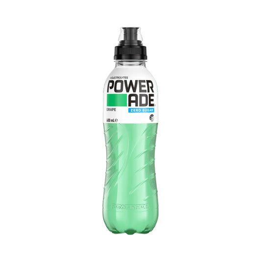 Powerade Zero 600ml Flo Grape - 12 Pack
