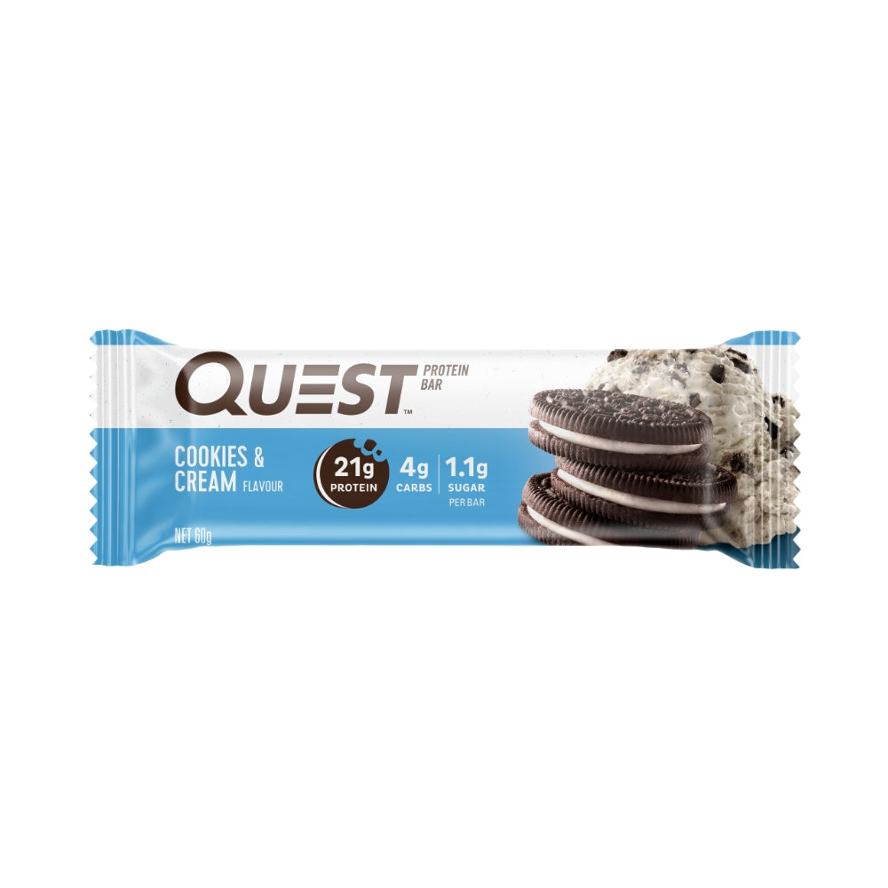 Quest Protein Bar 60g Cookies and Cream Front