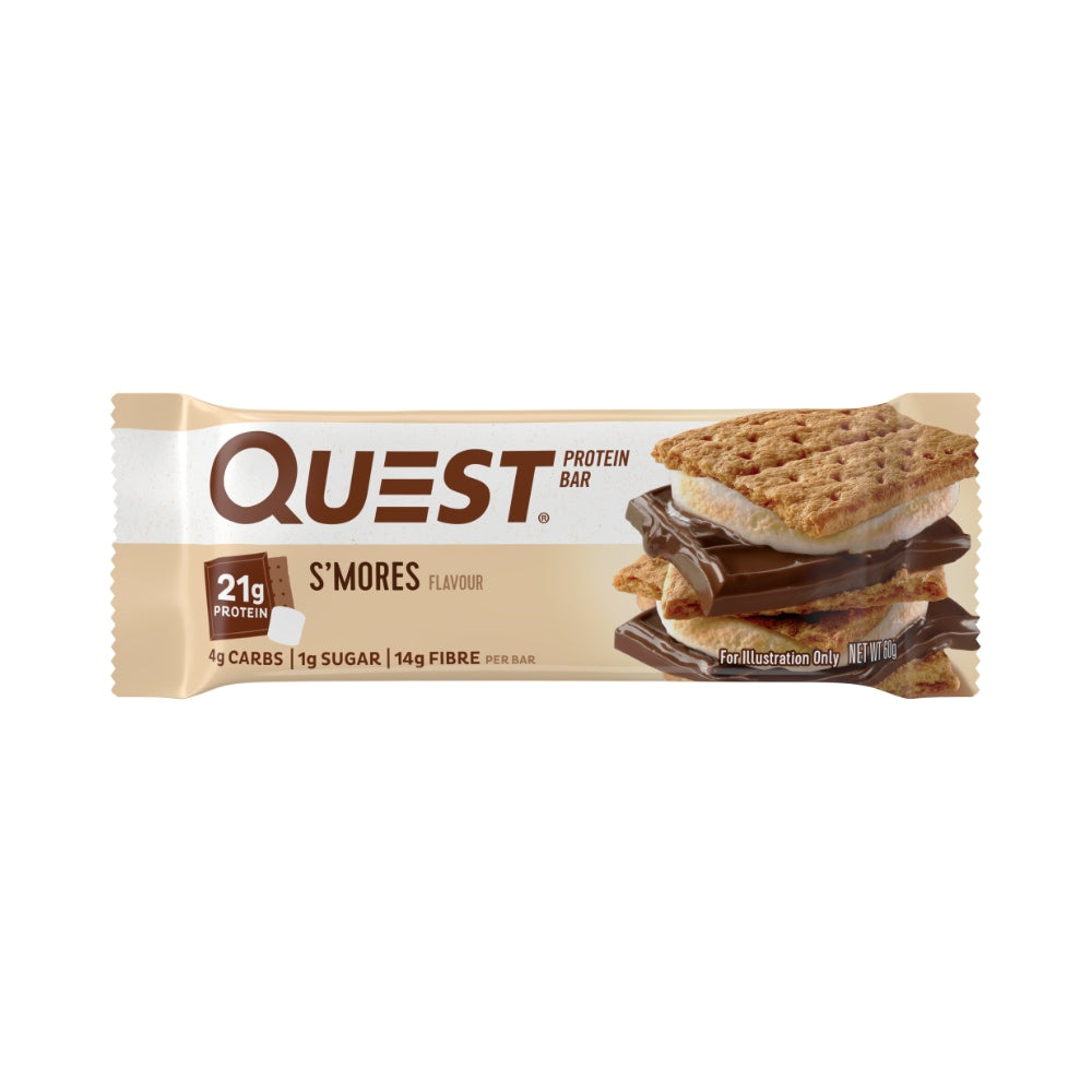 Quest Protein Bar 60g S'mores Front