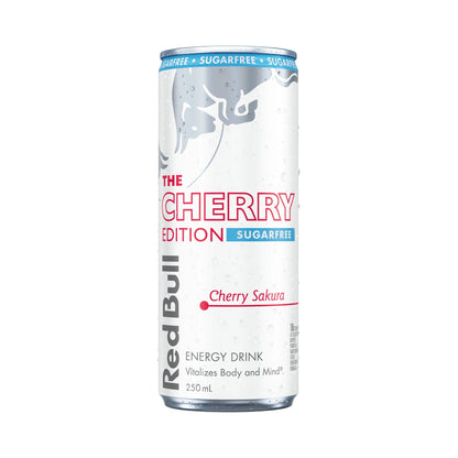 Red Bull Cherry Sakura Sugar Free Edition 250ml - 12 Pack