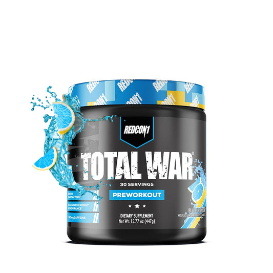 TOTAL WAR Pre Workout 30 Serves - Blue Lemonade