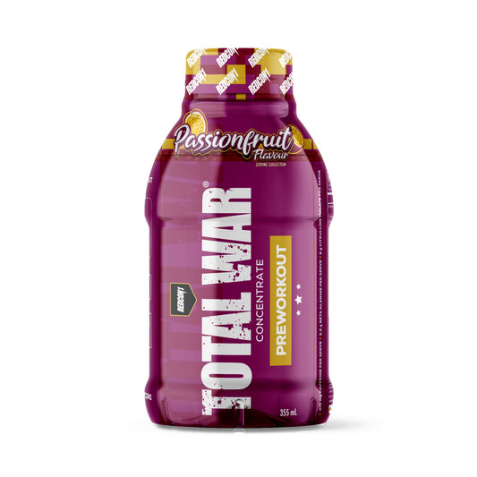 TOTAL WAR Pre Workout Concentrate RTD 355ml Passionfruit - 12 Pack