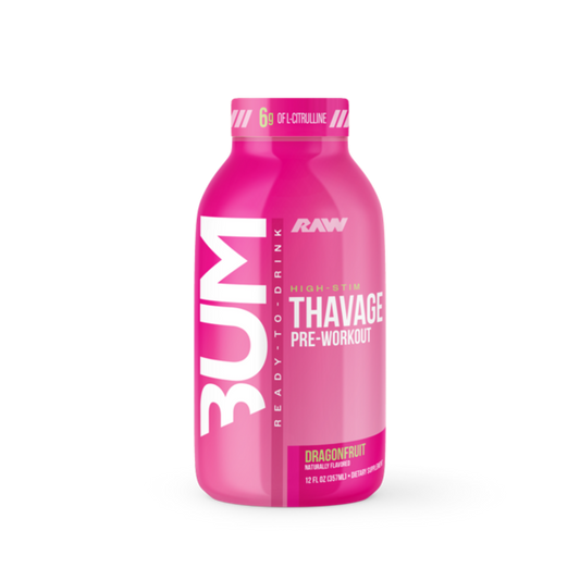 CBUM Thavage Pre Workout RTD 355ml Dragon Fruit - 12 Pack