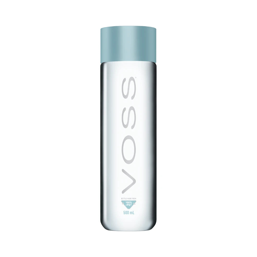 VOSS Natural Mineral Water 500ml PET Bottle - 24 Pack