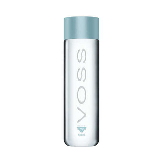 VOSS Natural Mineral Water 500ml PET Bottle - 24 Pack