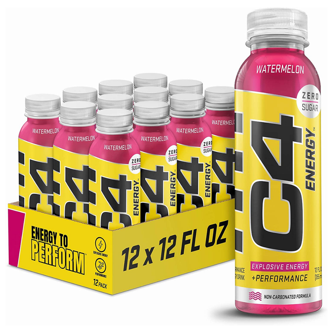 C4 On-The-Go RTD 355ml Watermelon - 12 Pack