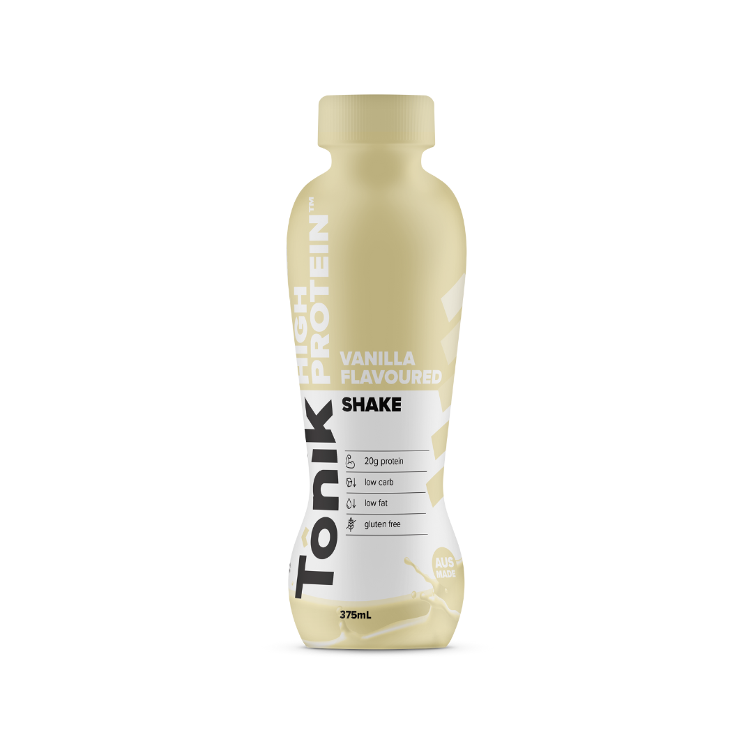 Tonik PRO Protein Shake 375ml Vanilla - 6 Pack