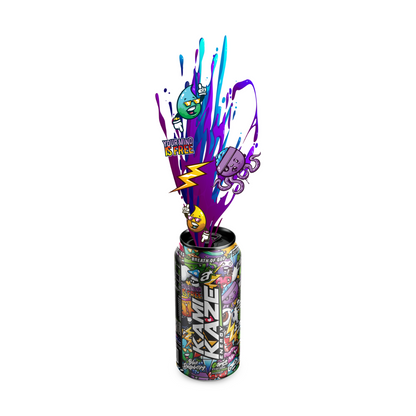 Kamikaze Energy RTD 500ml Blue Raspberry - 12 Pack