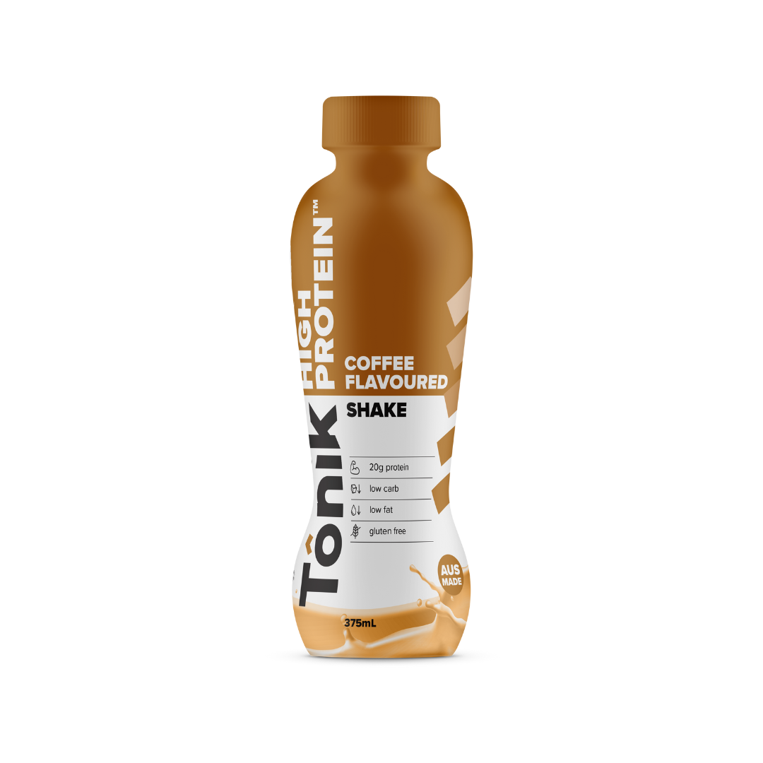 Tonik PRO Protein Shake 375ml Coffee - 6 Pack