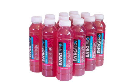ENRG PRO Protein Water 500ml Superberry - 12 Pack