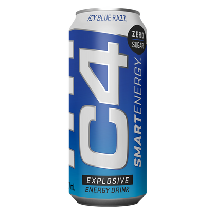 C4 Smart Energy RTD 473ml Icy Blue Razz - 12 Pack