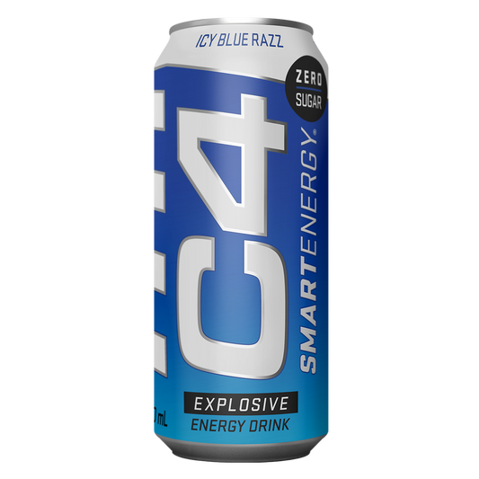 C4 Smart Energy RTD 473ml Icy Blue Razz - 12 Pack