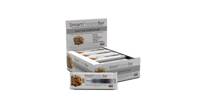 Smart Protein Bar 60g Choc Chip Cookie Dough - 12 Pack