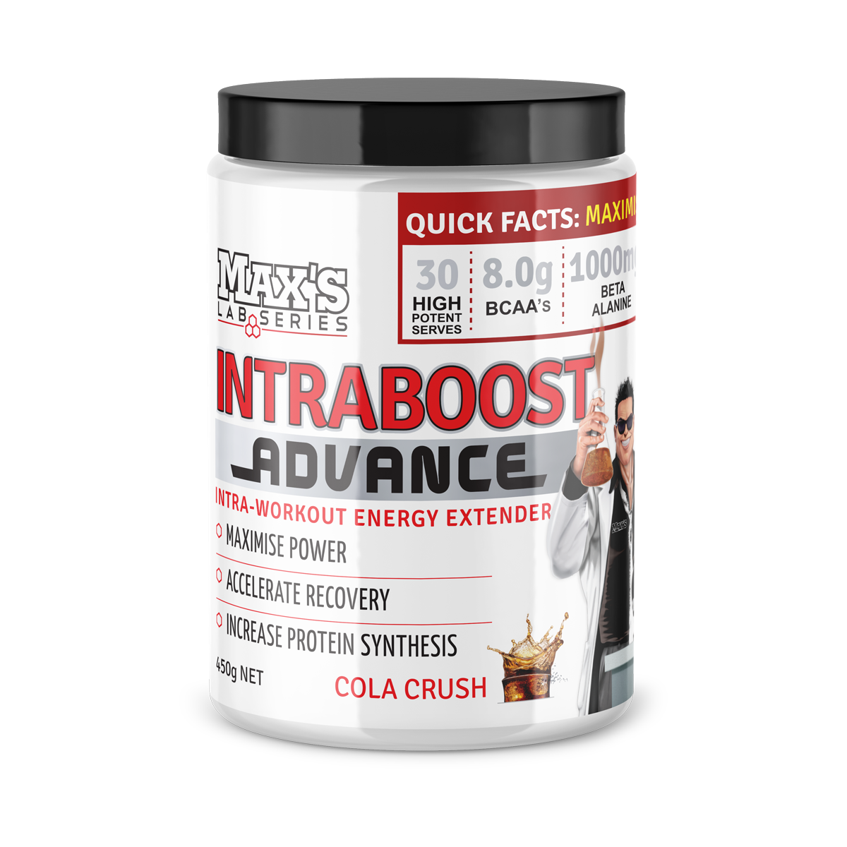 MAX'S Lab Series Intra-Boost Advance 450g Cola Crush
