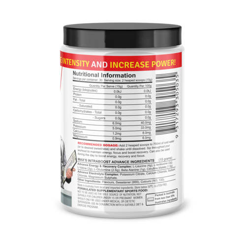 MAX'S Lab Series Intra-Boost Advance 450g Grape