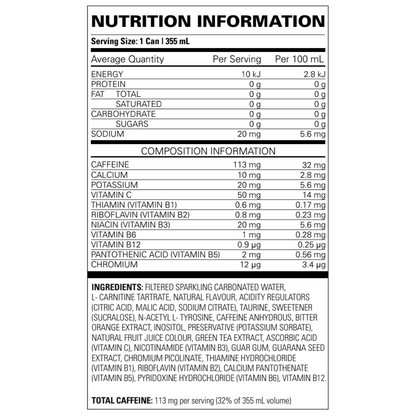 EHP Labs Oxyshred Ultra Energy RTD 355ml Guava Paradise - 12 Pack