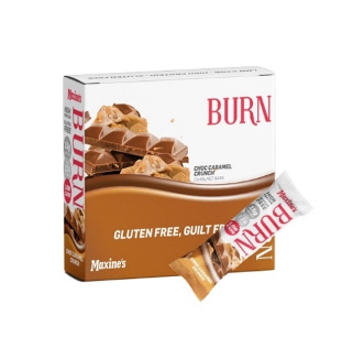 MAXINE'S Burn Bar - 40g - Caramel Crunch - 12 Pack