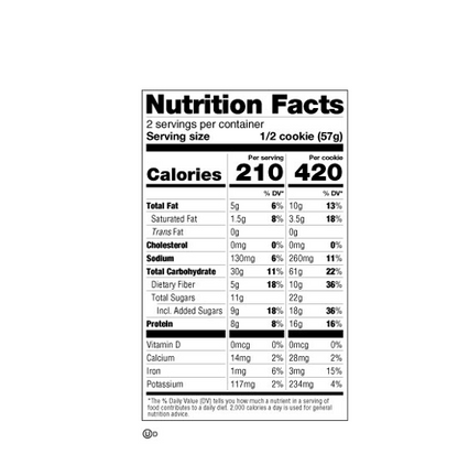 Lenny & Larrys Complete cookie - Birthday Cake - 12 Pack