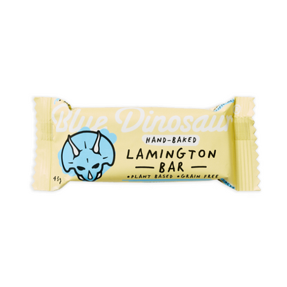 Blue Dinosaur Paleo Bar 45g Lamington - 12 Pack