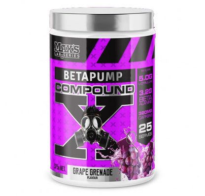 MAX'S Lab Series Beta Pump Compound X 375g Grape Grenade