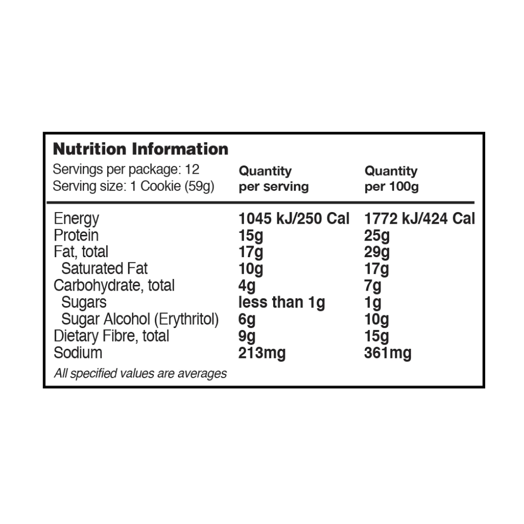 Quest Protein Cookie 59g Chocolate Chip - 12 Pack