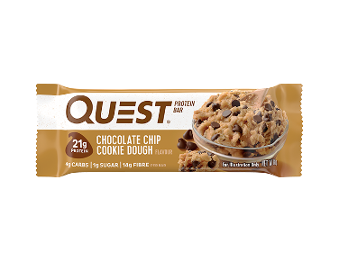 Quest Bars 60g - Choc Chip Cookie Dough - 12 Pack