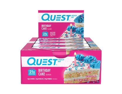 Quest Bars 60g - Birthday Cake - 12 Pack