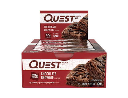 Quest Bars 60g - Choc Brownie - 12 Pack
