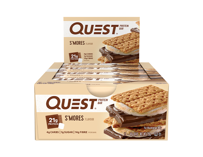Quest Bars 60g Smores - 12 Pack